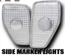 HPW Hummer H3 Front Side Marker Light Lense Set (Clear)