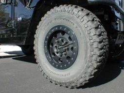 Cepek G.T. Hummer H1 18" x 8.5" Black Powder Coated Simulated Beadlock Wheel