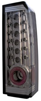 IPCW Hummer H3 L.E.D. Rear Tail light Set - Platnum Smoke