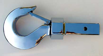 Hummer H1 H2 H3 Receiver Hitch Monster Hook Chrome Hummer Parts Club