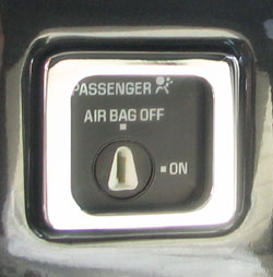 Manticore Hummer H2 Billet Chrome Air Bag Switch Bezel