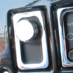 Manticore Hummer H2 Billet Chrome Rear Wiper Control Knob