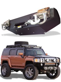 Predator Hummer H3 H3T Hidden Winch System