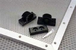 RD Hummer H1 Graphite Impregnated Hood Snubbers