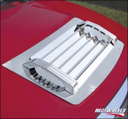 Real Wheels Hummer H3 Stainless Steel Full Replacement Top Grille With Billet Hood Handles