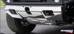Real Wheels Hummer H2 Stainless Steel Front Lower Bumper Overlay Kit per 4pc
