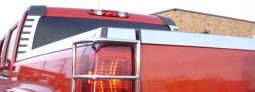 Real Wheels Hummer H3T Stainless Steel Rear Bed Side Trim