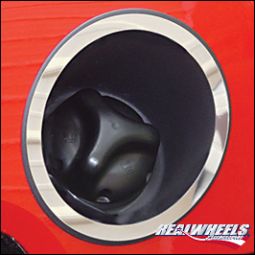 Real Wheels Stainless Steel Fuel Tank Bezel each