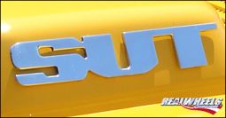 Real Wheels Stainless Steel SUT Letters, 1/8' Thick per unit