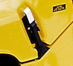 Real Wheels Hummer H1 Stainless Steel Hood Latch Covers (Pair) 5745628