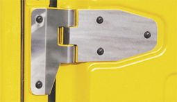 Real Wheels Hummer H1 Stainless Steel 4 Door Hinge Cover Kit 5745642