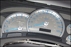 US Speedo SS Series Blue Gauge Kit for 03 to 05 Hummer H2 & SUT