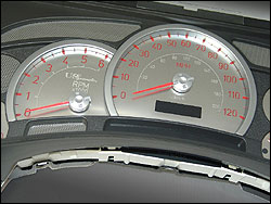US Speedo SS Series Red Gauge Kit for 03 to 05 Hummer H2 & SUT
