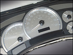 US Speedo SS Series White Gauge Kit for 03 to 05 Hummer H2 & SUT