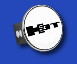 Hummer H3T Logo Chrome Trailer Hitch Cover