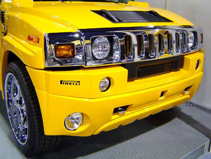 2003 to 2009 XENON Hummer H2 Front Bumper Cover: Hummer Parts Club