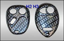 US Speedo Hummer H3 Black Carbon Fiber Key Chain FOB