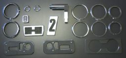 Predator Motorsports Hummer H2 - 17 Piece Interior Billet Kit