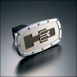AMI HUMMER H3 BILLET 2 INCH SQUARE RECEIVER HITCH COVER