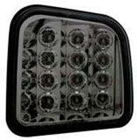 IPCW Hummer H3 L.E.D. Smoked Parking/Turn Signal Lamp Set