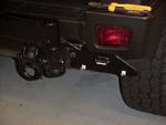Predator Motorsports Hummer H2 License Plate Light Relocation Bracket Kit