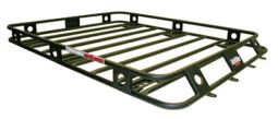 Defender Rack Hummer H3 One Piece Welded Roof Rack (Black)