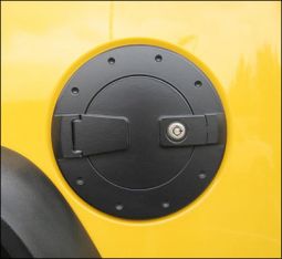 Predator Motorsports Hummer H2 Black Locking Fuel Door- Billet Aluminum