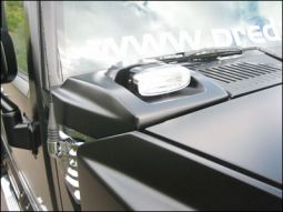 Hummer H2 Corner Light Cowl Set w/PIAA Lights (paint ready)