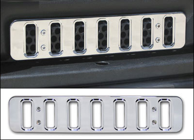 Pro One H2 Smooth Chrome Billet Lower Mini Grill