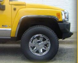 HPC Hummer H3 Stainless Fender Trim Set